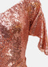 Metamorphosis Sequin Gown